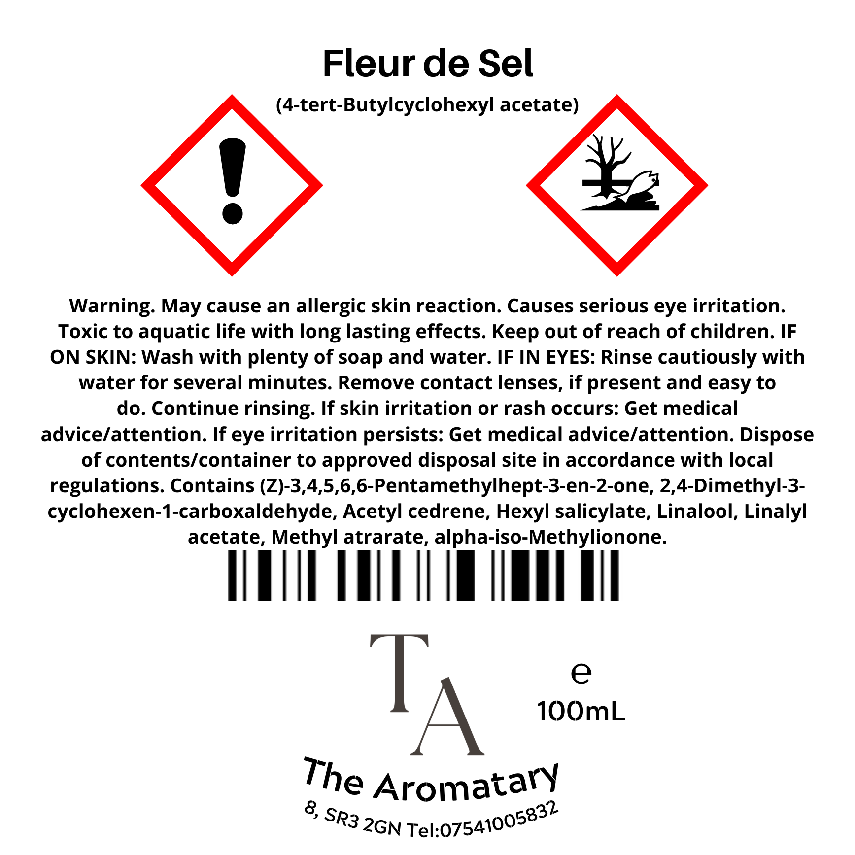 Fleur de Sel Reed Diffuser